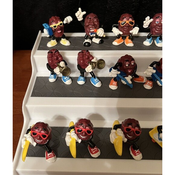 1987-88 Hardee’s California Raisins Figures Toys Lot Of 15 Calrab Applause - Picture 3 of 7